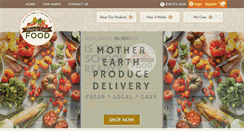 Desktop Screenshot of motherearthproduce.com